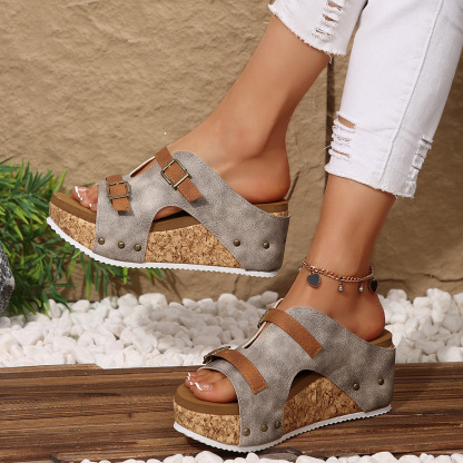 🔥LAST DAY PROMOTION 50% OFF - WOMEN'S PLATFORM WEDGE ORTHOPEDIC SANDALS