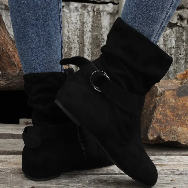 💖Winter Hot Sale 49% OFF💖Mid Calf Slouchy Boots for Women
