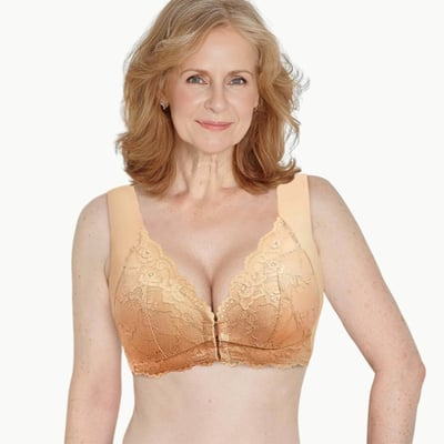 Front Closure 5D Shaping Wire-Free Support Bra