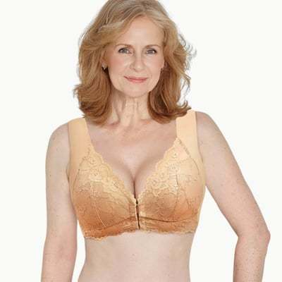 Front Closure 5D Shaping Wire-Free Support Bra
