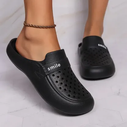 Indoor & Outdoor Solid Color Lightweight Anti-Slip EVA Slide Shoe