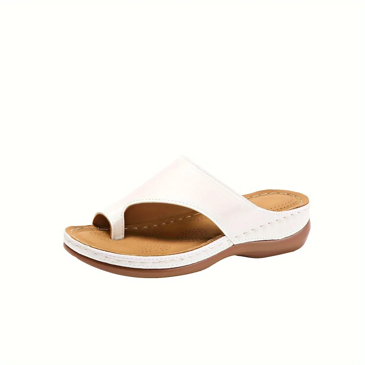 😍Last Day 50% OFF😍 - Women's Slope Heel Leather Sandals