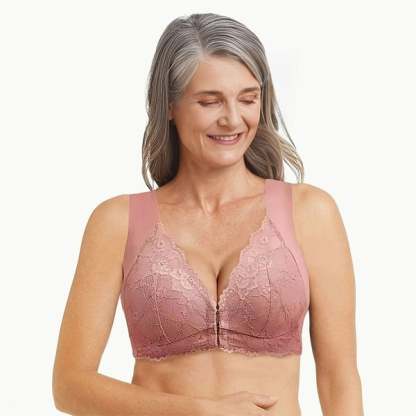 Front Closure 5D Shaping Wire-Free Support Bra