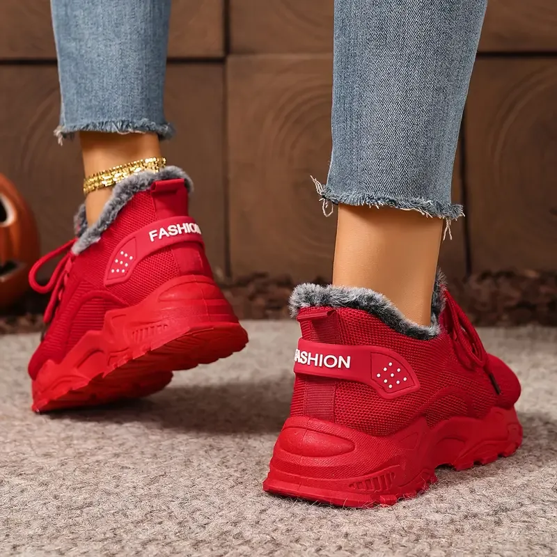 🔥 Winter Hot Sale 70% OFF🔥Women's Winter Warm Coat with Plush Lining and Sneakers