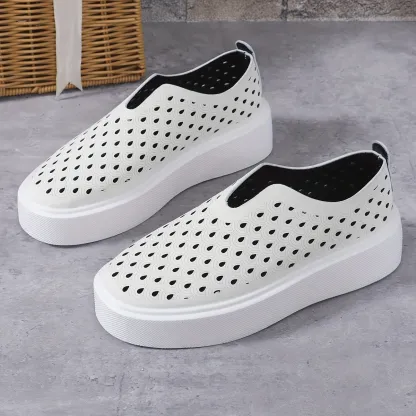 💖Last Day Promotion 60% OFF  - Women's Leather Thick Sole Orthopedic Shoes