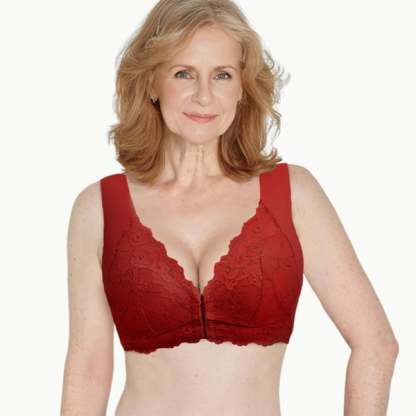 Front Closure 5D Shaping Wire-Free Support Bra