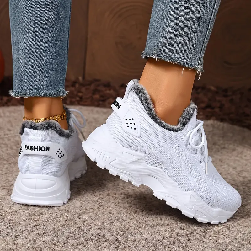 🔥 Winter Hot Sale 70% OFF🔥Women's Winter Warm Coat with Plush Lining and Sneakers