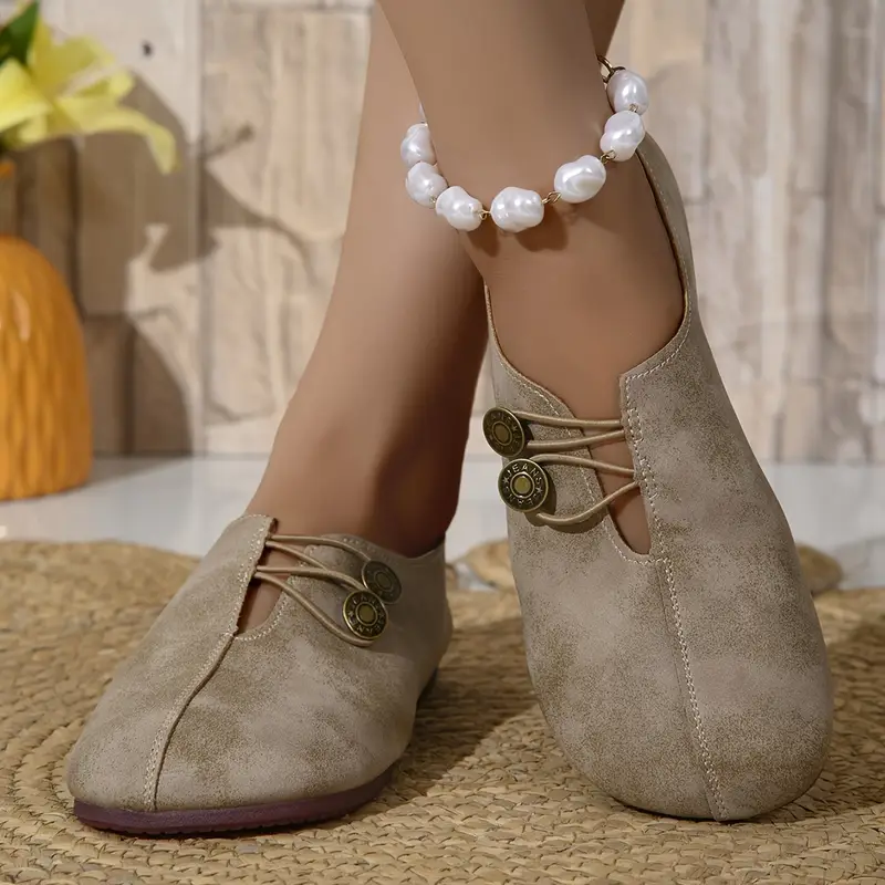   💖Last Day Promotion 60% OFF - Women's leather soft-soled non-slip shoes