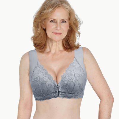 Front Closure 5D Shaping Wire-Free Support Bra