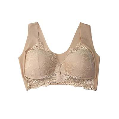 Front Closure 5D Shaping Wire-Free Support Bra