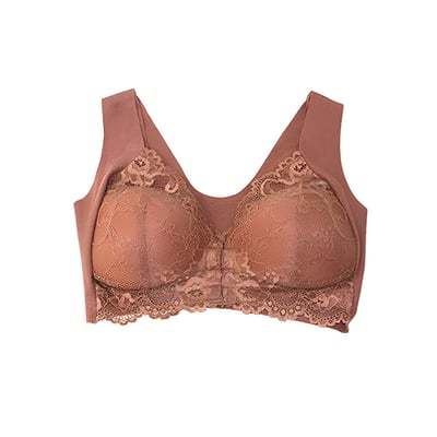 Front Closure 5D Shaping Wire-Free Support Bra