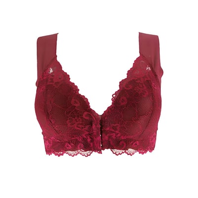 Front Closure 5D Shaping Wire-Free Support Bra