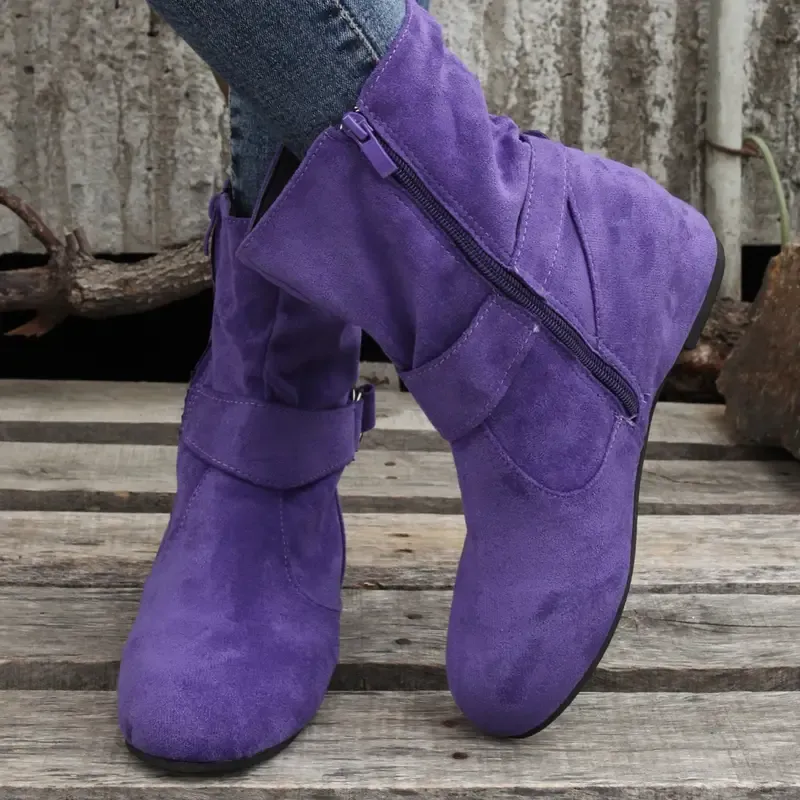 💖Winter Hot Sale 49% OFF💖Mid Calf Slouchy Boots for Women