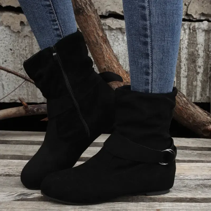 💖Winter Hot Sale 49% OFF💖Mid Calf Slouchy Boots for Women