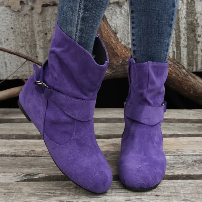 💖Winter Hot Sale 49% OFF💖Mid Calf Slouchy Boots for Women