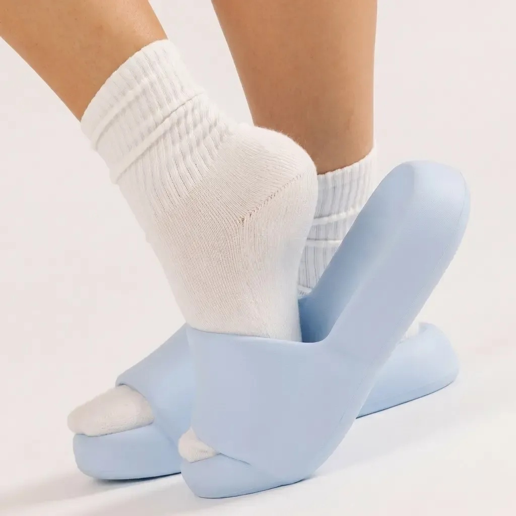 Women's Double Buckle Comfortable Slides – Walk Taller, Feel Nothing