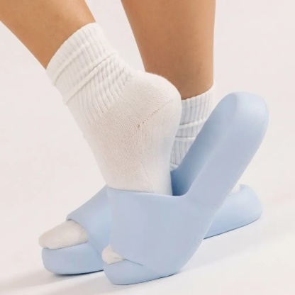 Women's Double Buckle Comfortable Slides – Walk Taller, Feel Nothing
