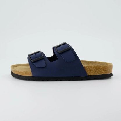 Women's Cork Footbed Sandal – Comfortable Double Buckle Cork Sandals