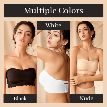 🔥Buy 1 Get 2🔥Oversized Elastic Non-slip Strapless Bra-💥Suitable for women from 110-330 lbs💖