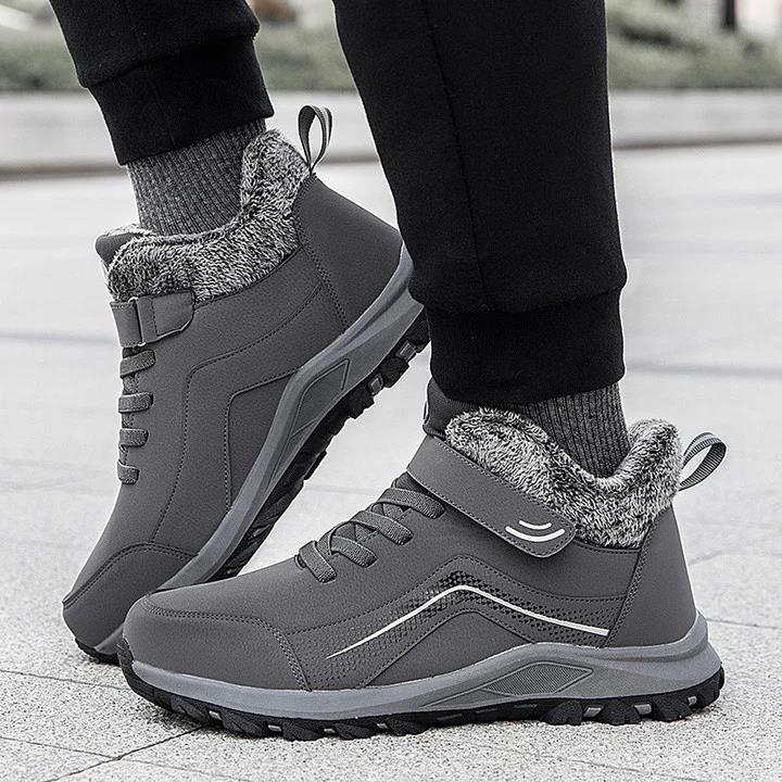 [New Arrivals 2022] PREMIUM Snow Waterproof Leather Ankle Boots