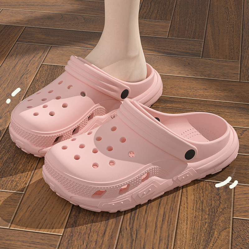 Indoor & Outdoor Solid Color Lightweight Anti-Slip EVA Slide Shoe