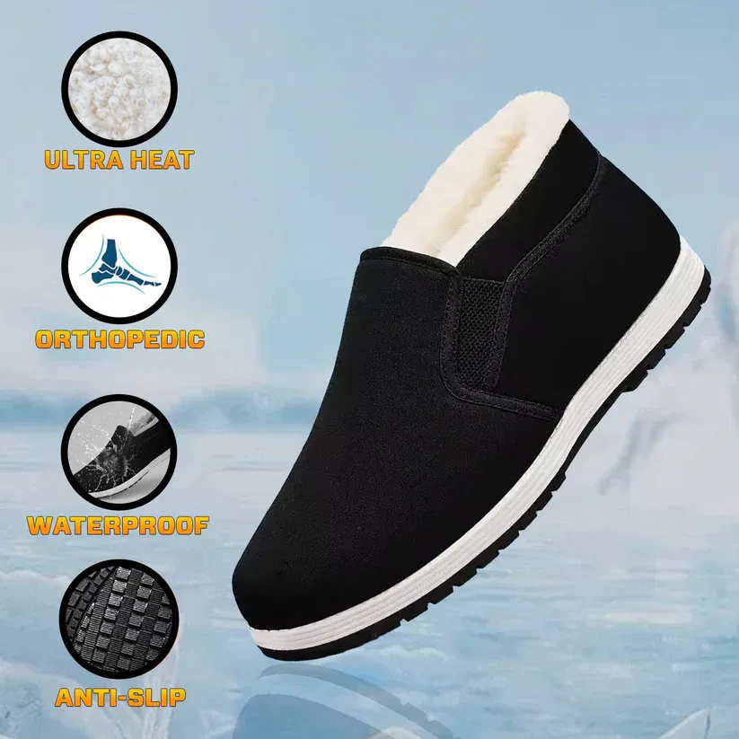 👟 2025 360° Thermal Anti-Slip Orthopedic Winter Shoes