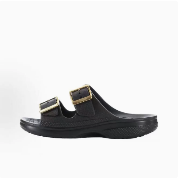 Women's Double Buckle Comfortable Slides – Walk Taller, Feel Nothing