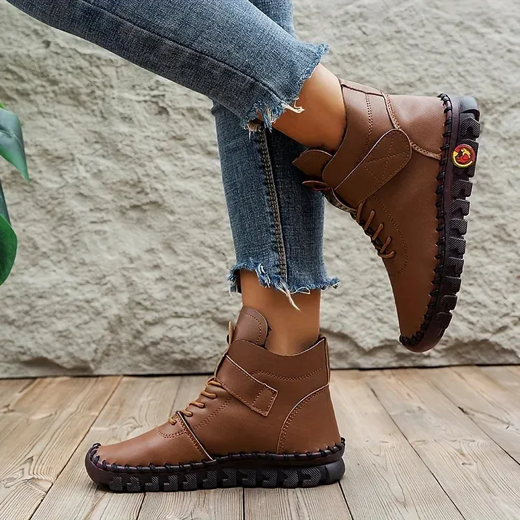 🔥Last Day Promotion 50% OFF - Comfortable Handmade Leather Orthopaedic Boots