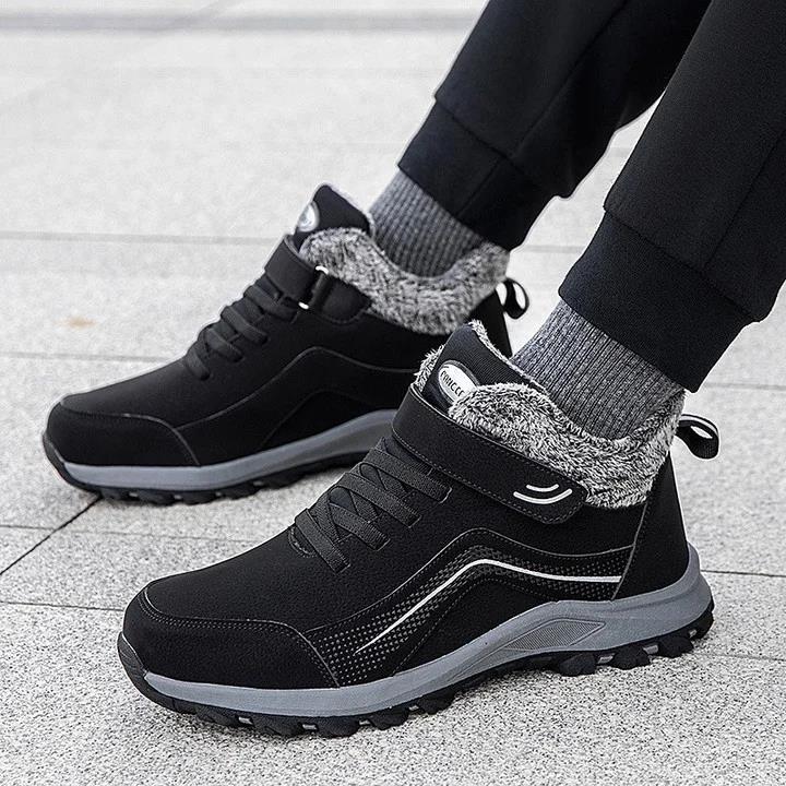 [New Arrivals 2022] PREMIUM Snow Waterproof Leather Ankle Boots