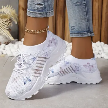 🔥LAST DAY PROMOTION 50% OFF - Women's Butterfly Pattern Sneakers