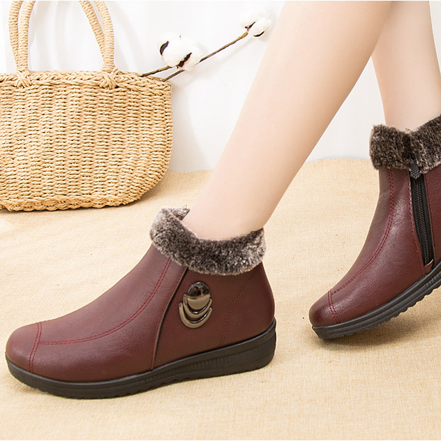 💖Women's Winter Comfortable Orthopedic Non-Slip Short Boots💖