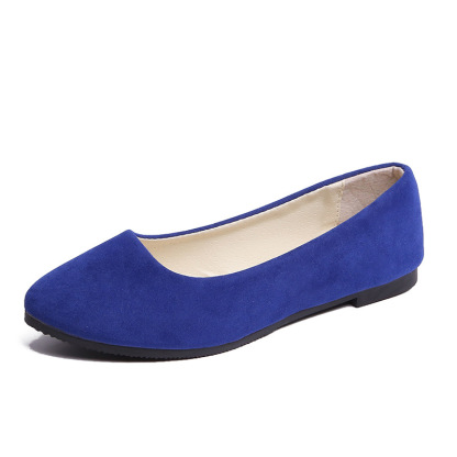 Women's Candy Color Suede Soft Orthopedic Flat Shoes