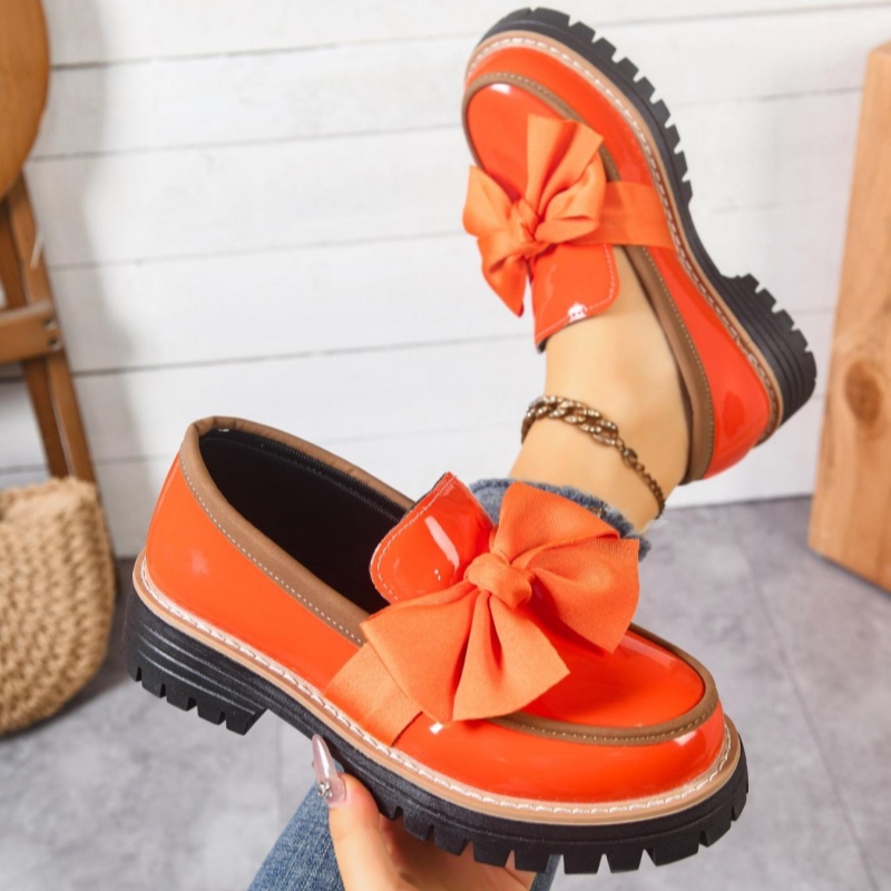 Women's Bowknot Design Loafers