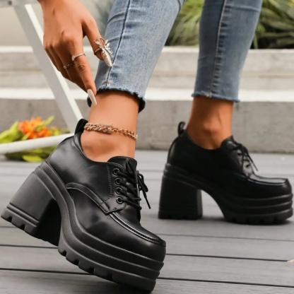Faux Suede Closed-Toe Wedge shoes