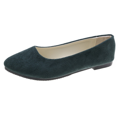 Women's Candy Color Suede Soft Orthopedic Flat Shoes