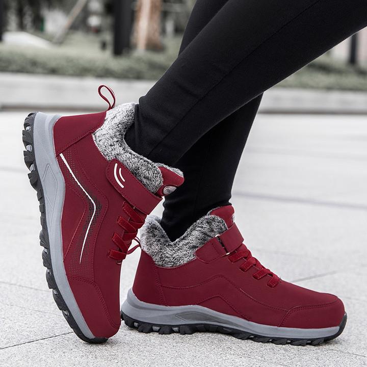 [New Arrivals 2022] PREMIUM Snow Waterproof Leather Ankle Boots
