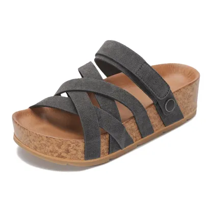 Plush Non-Slip Lightweight Platform Sandals