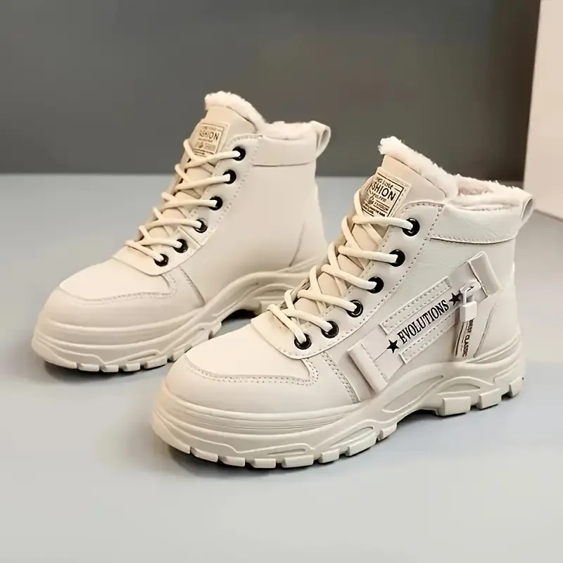 💥Last Day Promotion 70% OFF - Women Wool Lined Water Resistant Non-Slip Snow Boots