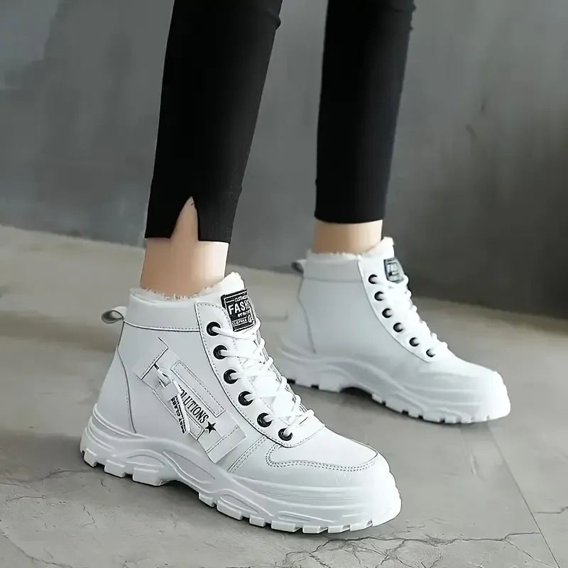 💥Last Day Promotion 70% OFF - Women Wool Lined Water Resistant Non-Slip Snow Boots
