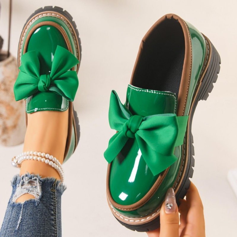 Women's Bowknot Design Loafers
