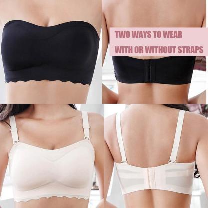🔥Buy 1 Get 2🔥Oversized Elastic Non-slip Strapless Bra-💥Suitable for women from 110-330 lbs💖