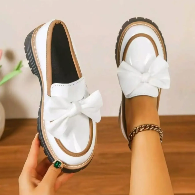 Women's Bowknot Design Loafers