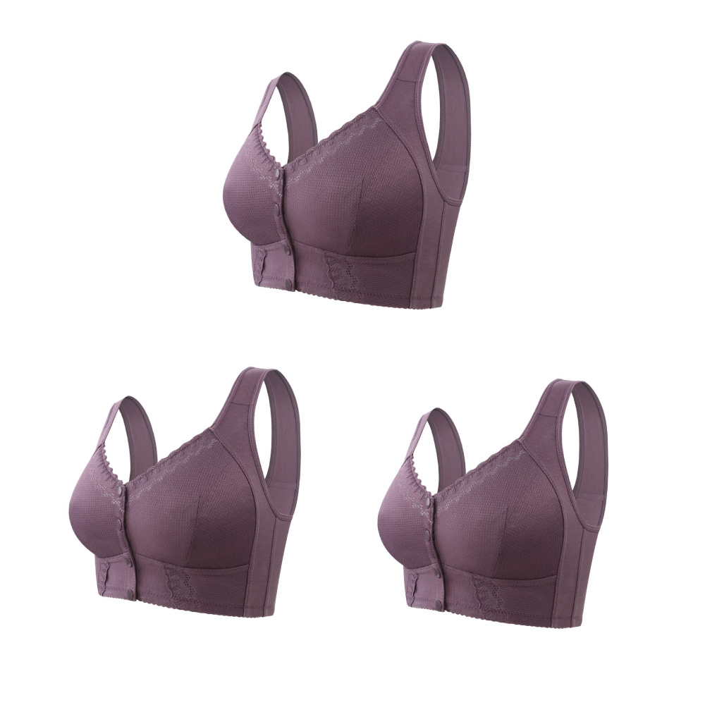 💥Pay 1 Get 3💥Front Closure Breathable Bra for Seniors
