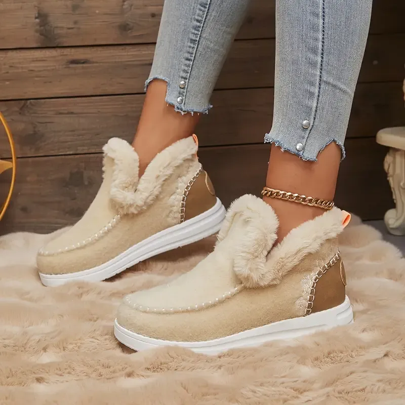 Winter Sale 50% OFF - Fleece Lining Warm & Cozy Winter Orthopedic Shoes for Women
