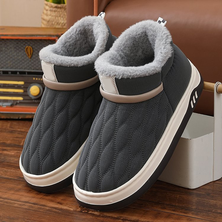 🔥Christmas Hot Sale 50% OFF-Women's winter waterproof leather and fleece cotton shoes