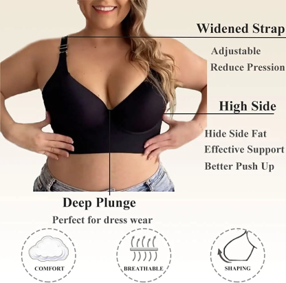 🔥BUY 1 GET 2🔥Fashion Deep Cup Bra-Bra with shapewear incorporated (Size runs the same as regular bras)