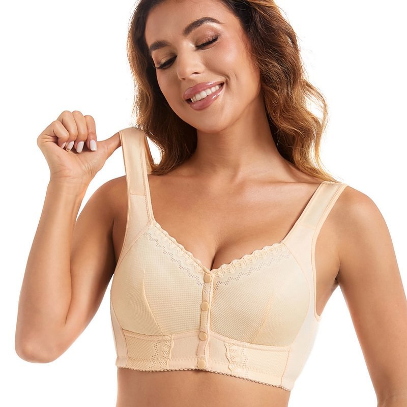 💥Pay 1 Get 3💥Front Closure Breathable Bra for Seniors