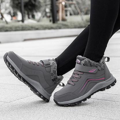 [New Arrivals 2022] PREMIUM Snow Waterproof Leather Ankle Boots