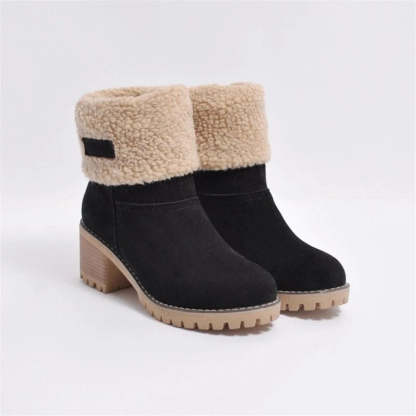 🔥LAST DAY 50% OFF🎁Women'S Chunky Heel Side Zip Ankle Boots