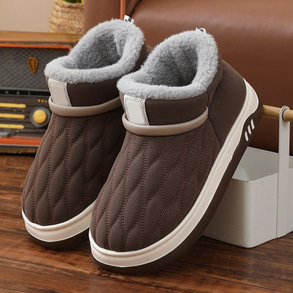 🔥Christmas Hot Sale 50% OFF-Women's winter waterproof leather and fleece cotton shoes